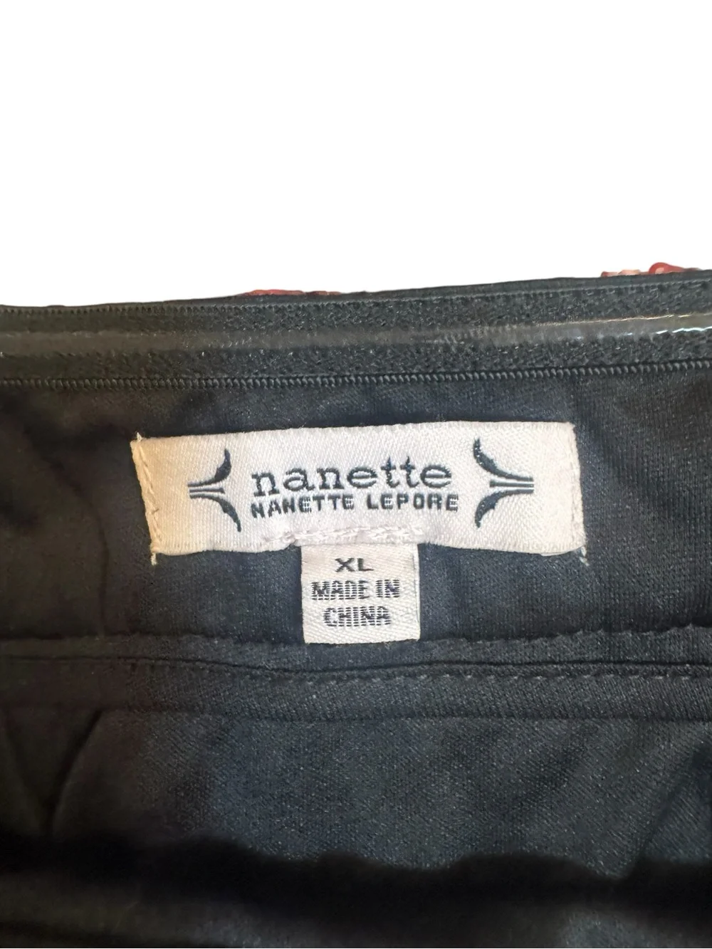 Nanette Lepore Sequin Mini Skirt Burgundy Black Party Cocktail XL